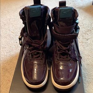 Nike SF Air Force 1 (Port Wine) (BAG INCLUDED!)